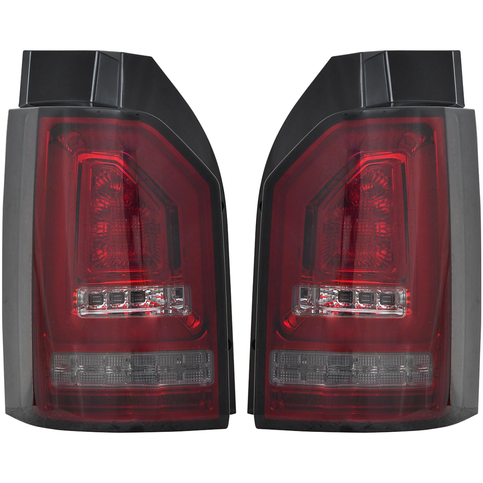 Jogo de farolins traseiros para Volkswagen T6 Multivan/Caravelle 15-19