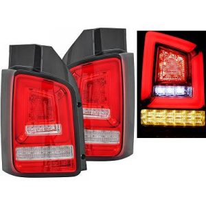 Jogo de farolins traseiros para Volkswagen T6 Multivan/Caravelle 15-19