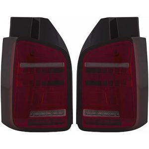 Jogo de farolins traseiros Traseiro para Volkswagen T6 Multivan/Caravelle 19->>