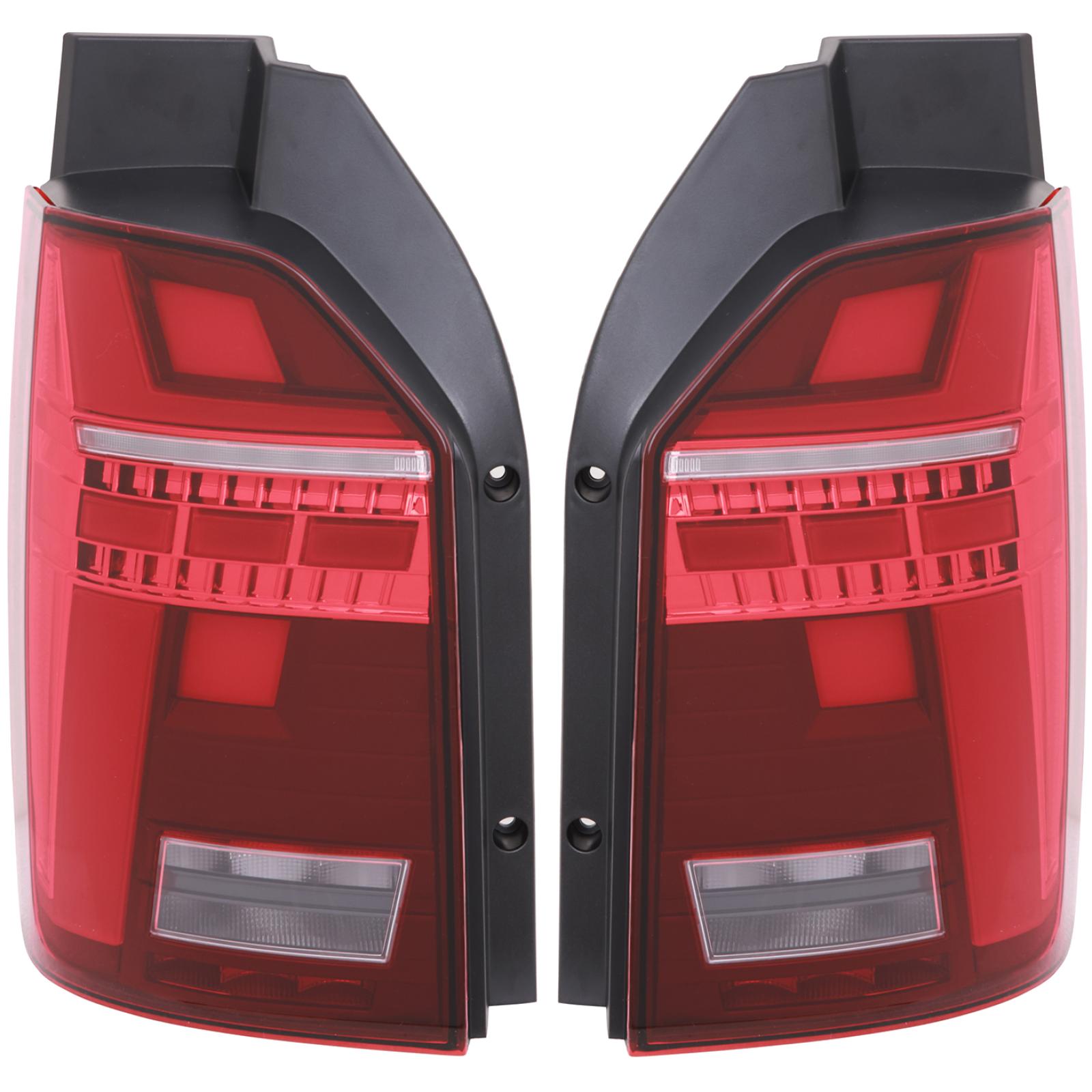 Jogo de farolins traseiros para Volkswagen T6 Multivan/Caravelle 15-19
