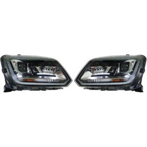 Jogo de faróis principais para Volkswagen Amarok 10-22