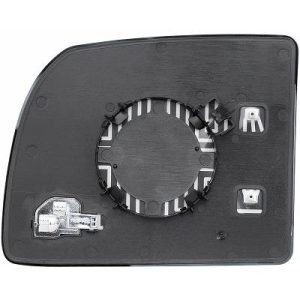 Vidro de espelho, espelho retrovisor exterior Direito para Volkswagen Crafter 17->>