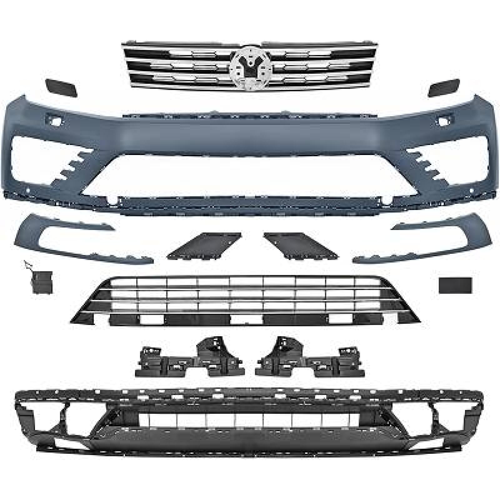 Pára-choques Dianteiro para Volkswagen Touareg 10-18