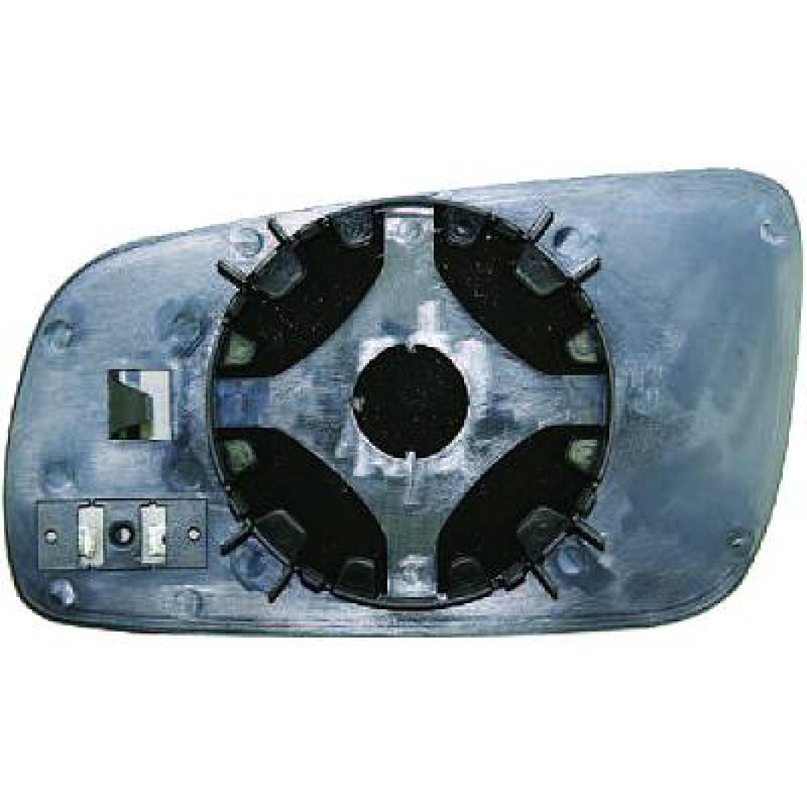Vidro de espelho, espelho retrovisor exterior Direito para Volkswagen Sharan 96-00