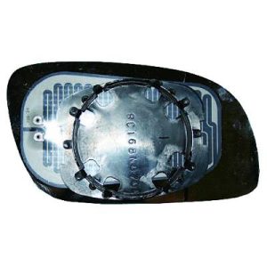 Vidro de espelho, espelho retrovisor exterior Direito para Volkswagen Touran 03-06