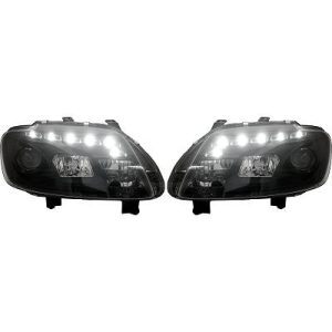 Jogo de faróis principais para Volkswagen Caddy 04-15