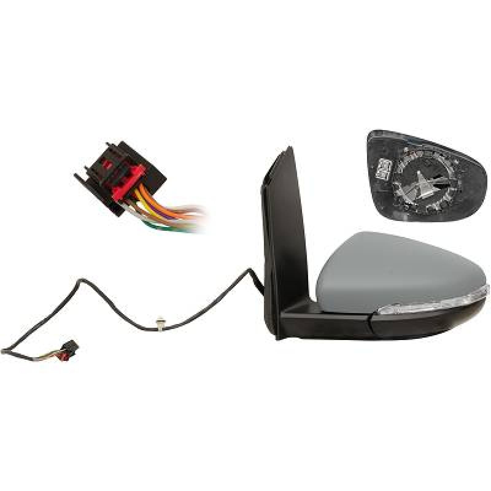 Retrovisor exterior Esquerdo para Volkswagen Touran 10->>