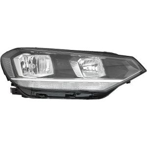 Farol principal Direito para Volkswagen Touran 15->>