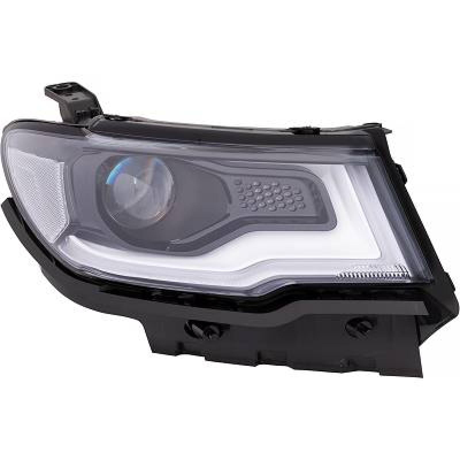 Farol principal Direito para Jeep Compass 17->>