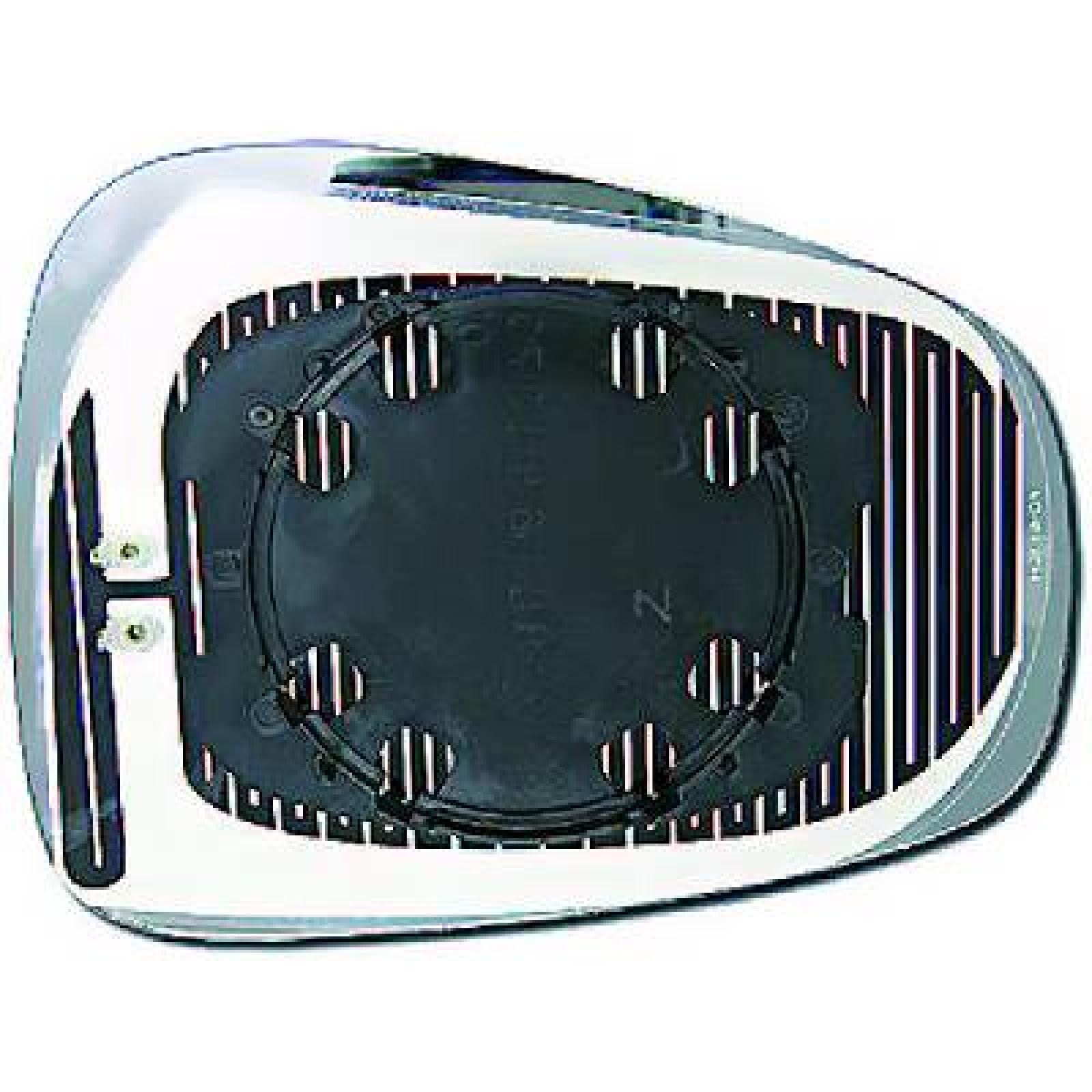 Vidro de espelho, espelho retrovisor exterior Esquerdo para Alfa Romeo Mito 08->>