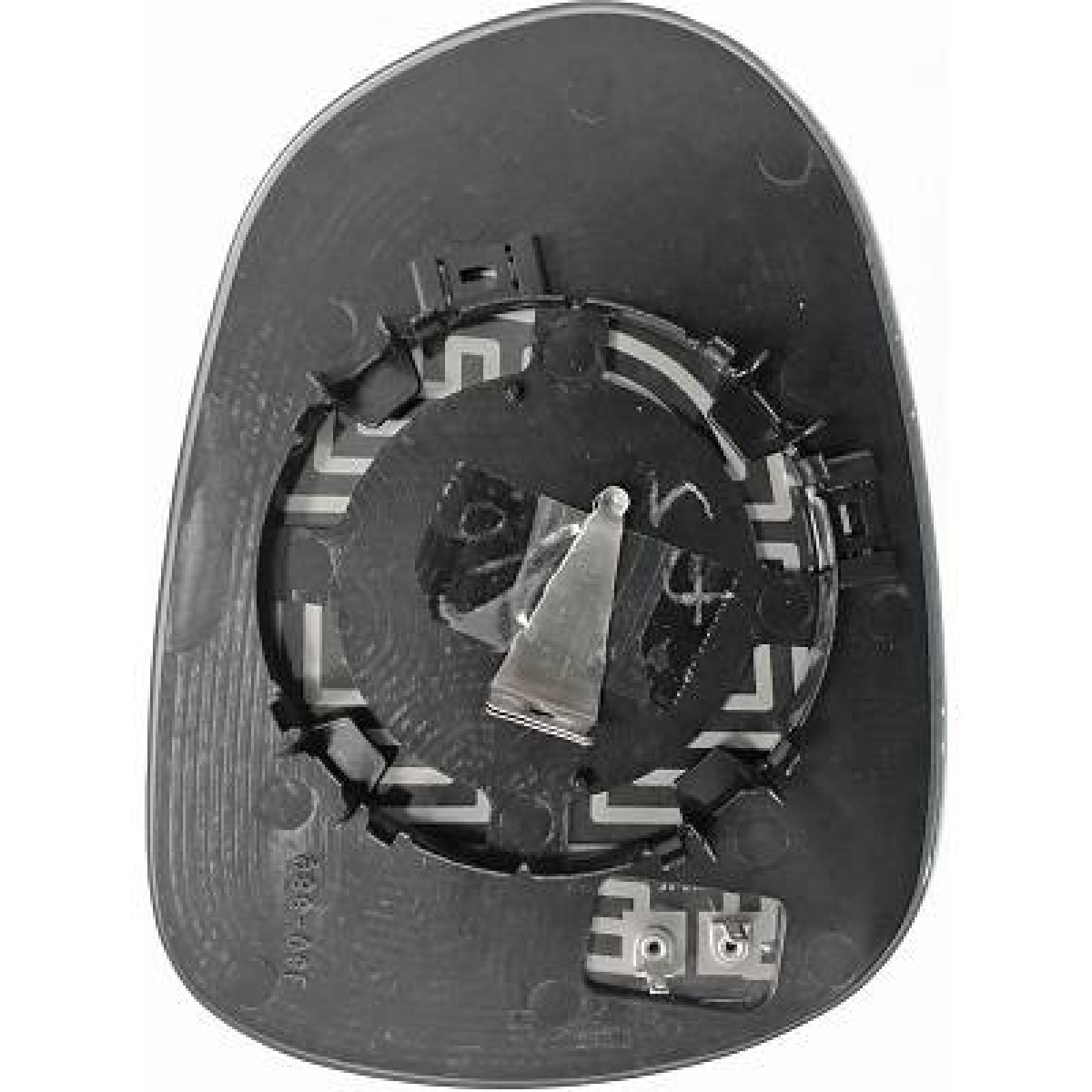 Vidro de espelho, espelho retrovisor exterior Direito para Alfa Romeo Giulia 16->>