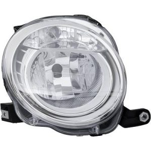 Farol principal Direito para Fiat 500 Berlina/Cabrio 07-15