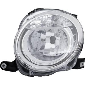 Farol principal Esquerdo para Fiat 500 Berlina/Cabrio 07-15