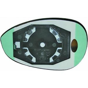 Vidro de espelho, espelho retrovisor exterior Esquerdo para Fiat 500 Berlina/Cabrio 07-15