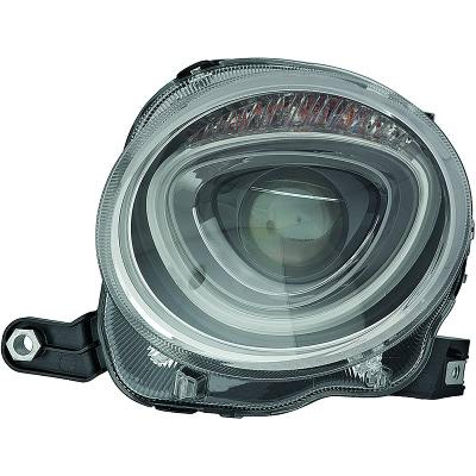 Farol principal Direito para Fiat 500 15->>