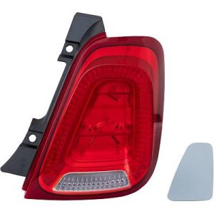Luz traseira Direito para Fiat 500 15->>
