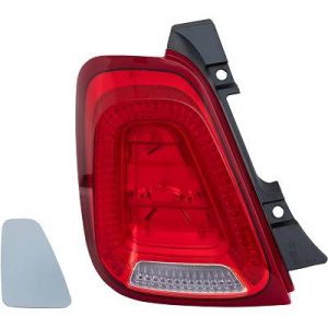 Luz traseira Esquerdo para Fiat 500 15->>