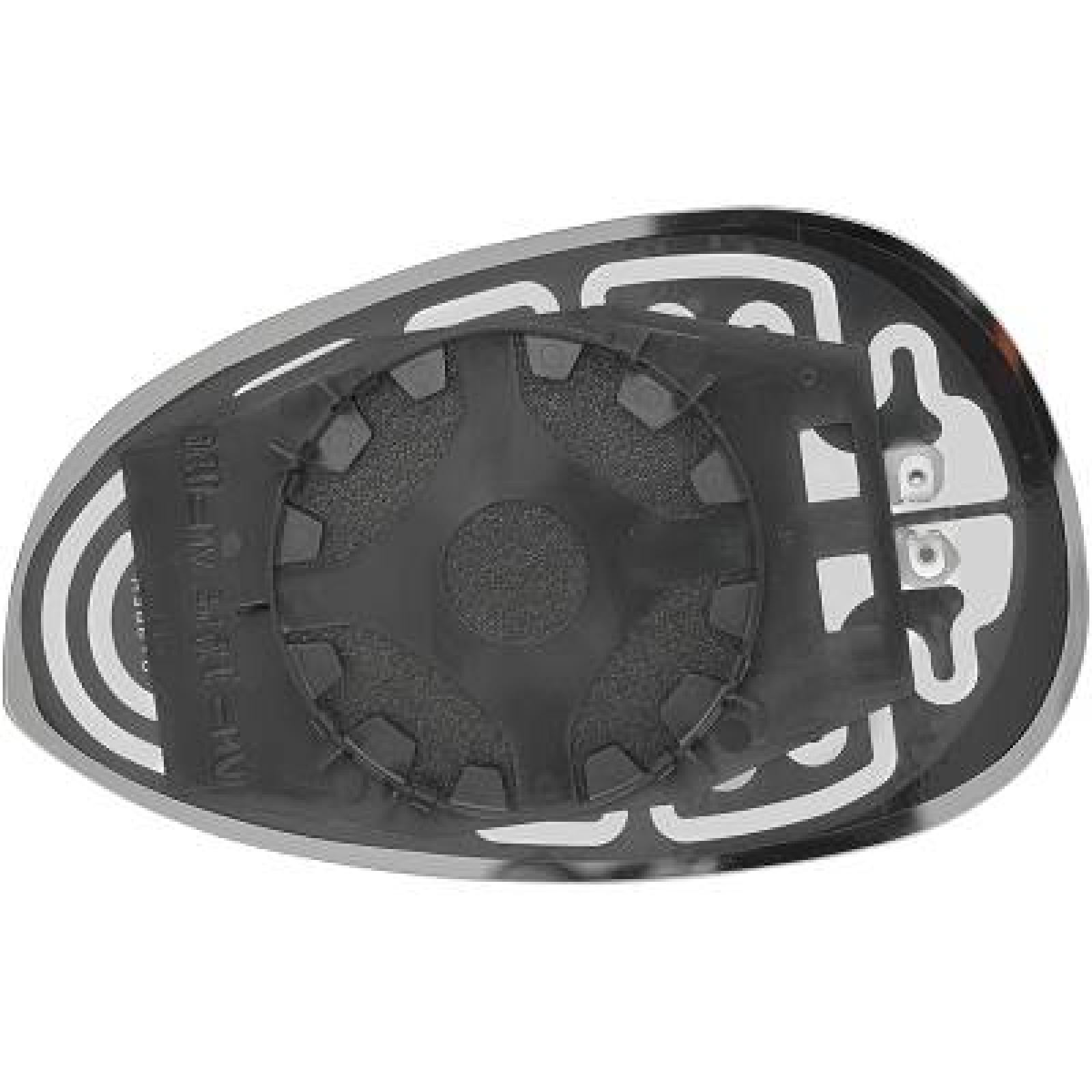Vidro de espelho, espelho retrovisor exterior Esquerdo para Fiat 500 Abarth 08-15