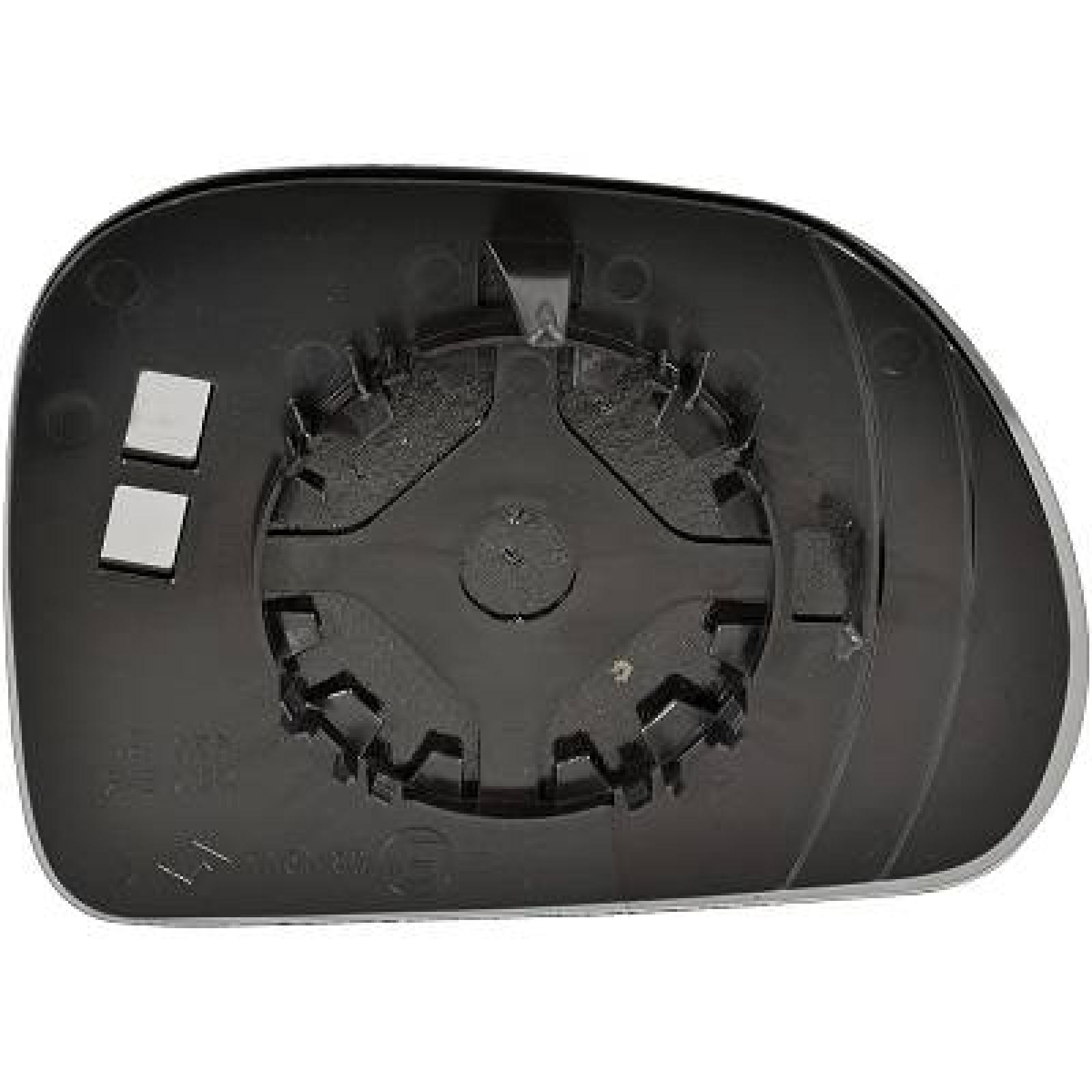 Vidro de espelho, espelho retrovisor exterior Esquerdo para Fiat 500 L 18->>