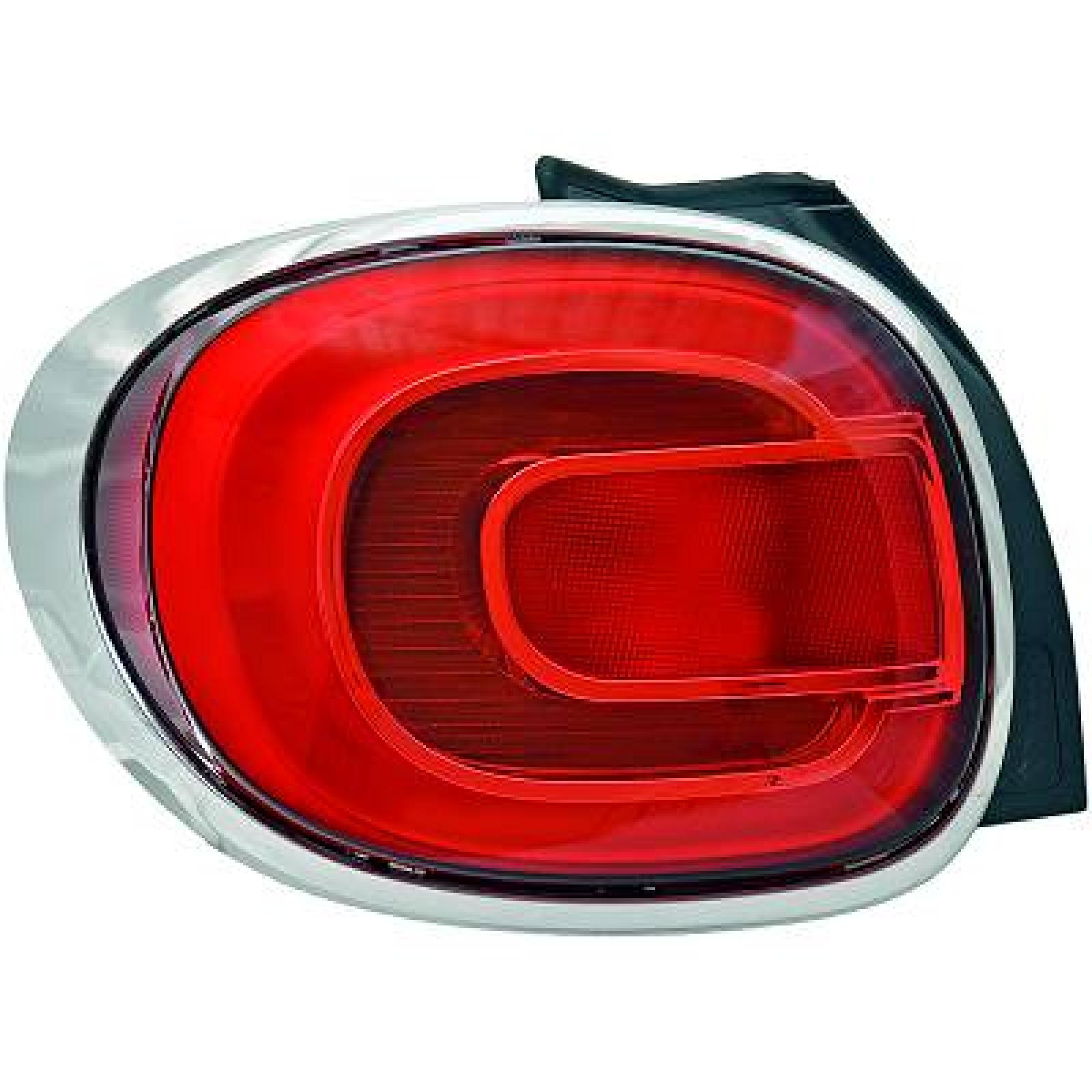 Luz traseira Esquerdo para Fiat 500 L 18->>