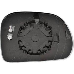 Vidro de espelho, espelho retrovisor exterior Esquerdo para Fiat 500 L 18->>