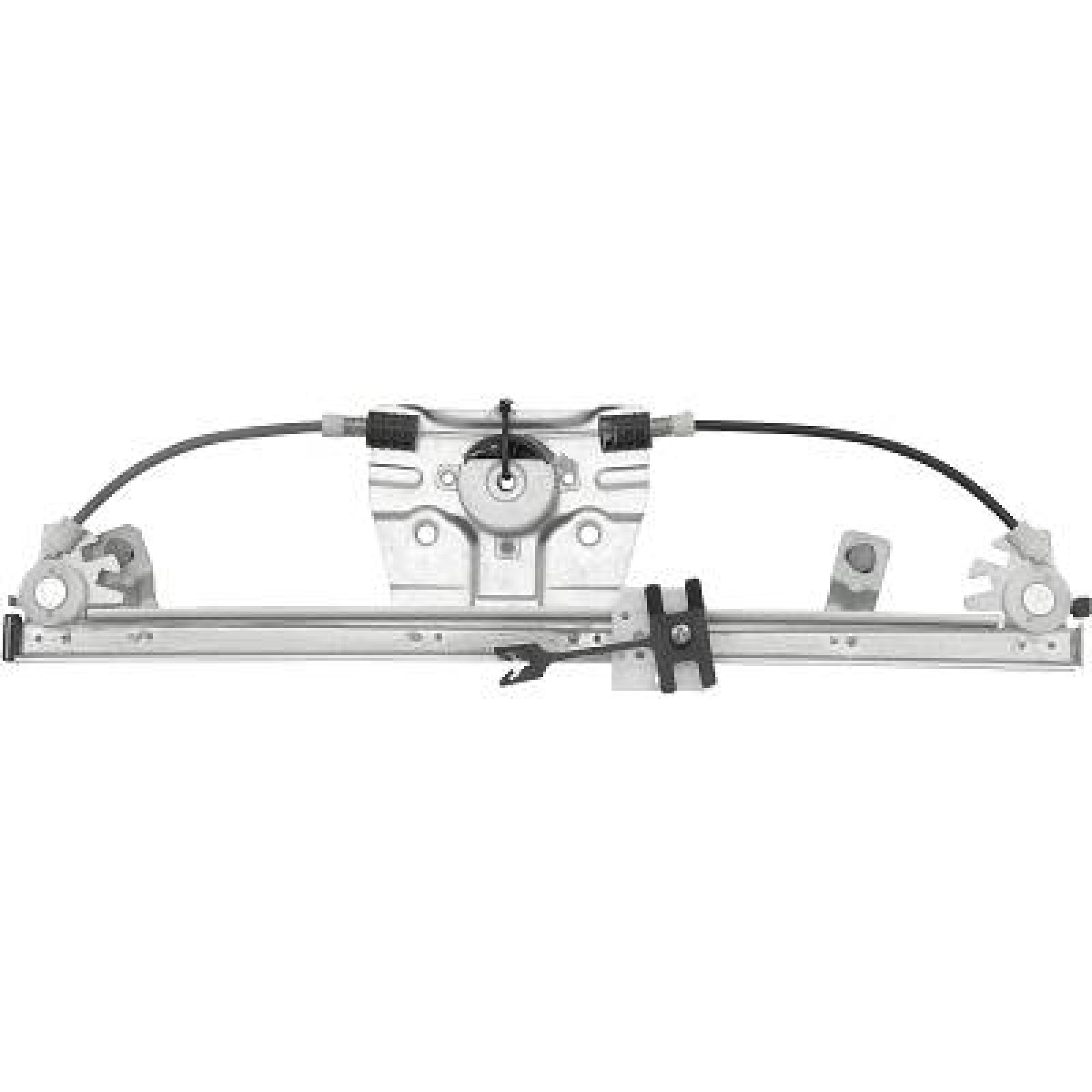 Elevador de vidro Dianteiro Esquerdo para Fiat Panda 12->>