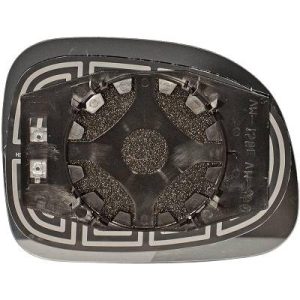 Vidro de espelho, espelho retrovisor exterior Esquerdo para Fiat Panda 12->>
