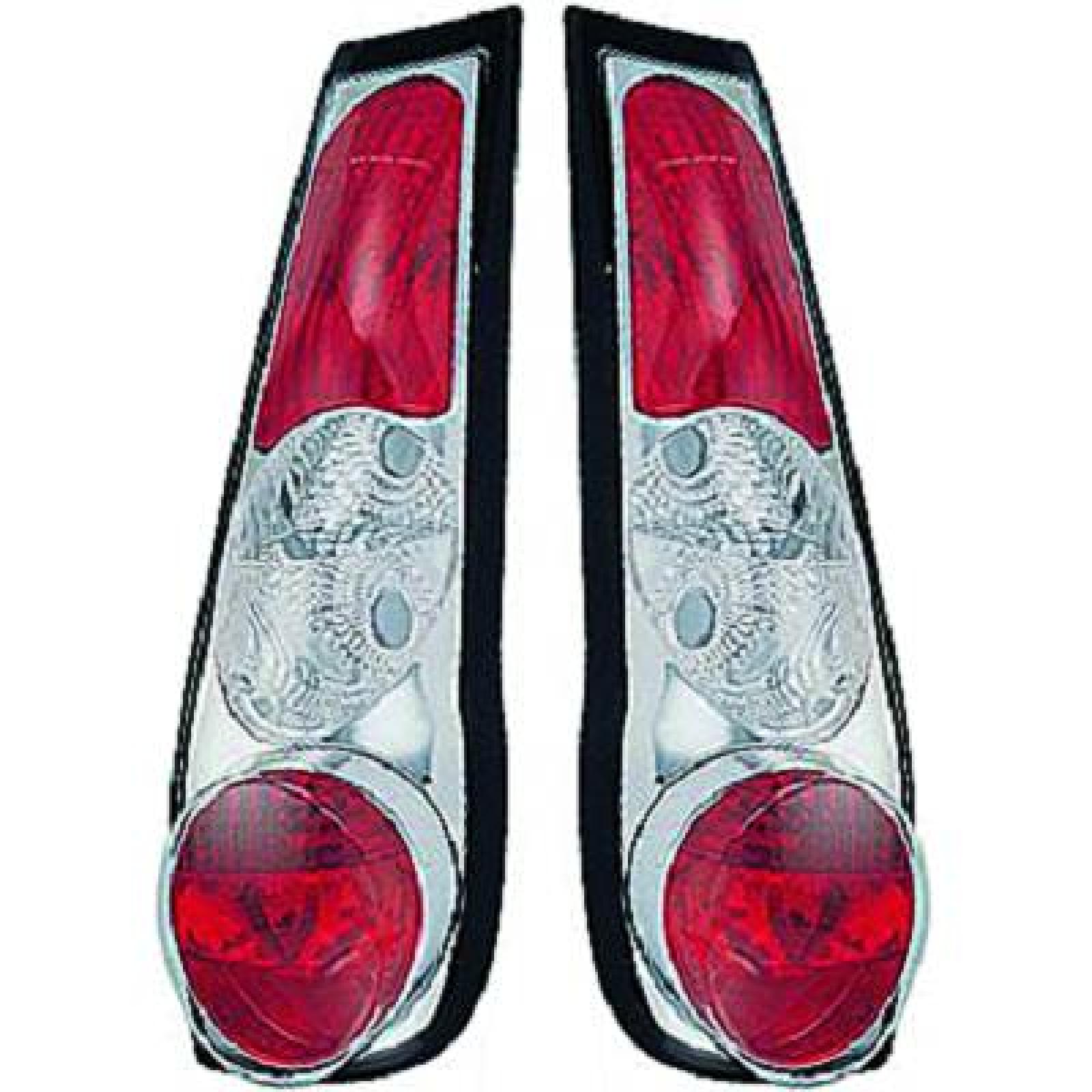 Jogo de farolins traseiros para Fiat Punto 93-99
