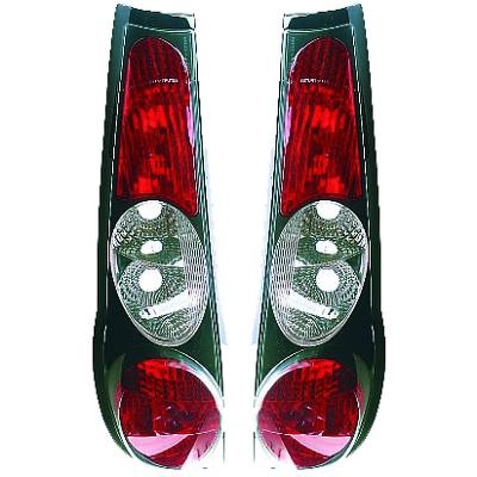 Jogo de farolins traseiros para Fiat Punto 93-99