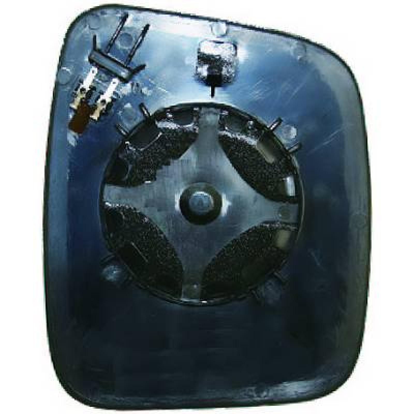 Vidro de espelho, espelho retrovisor exterior Direito para Citroen Nemo 08->>