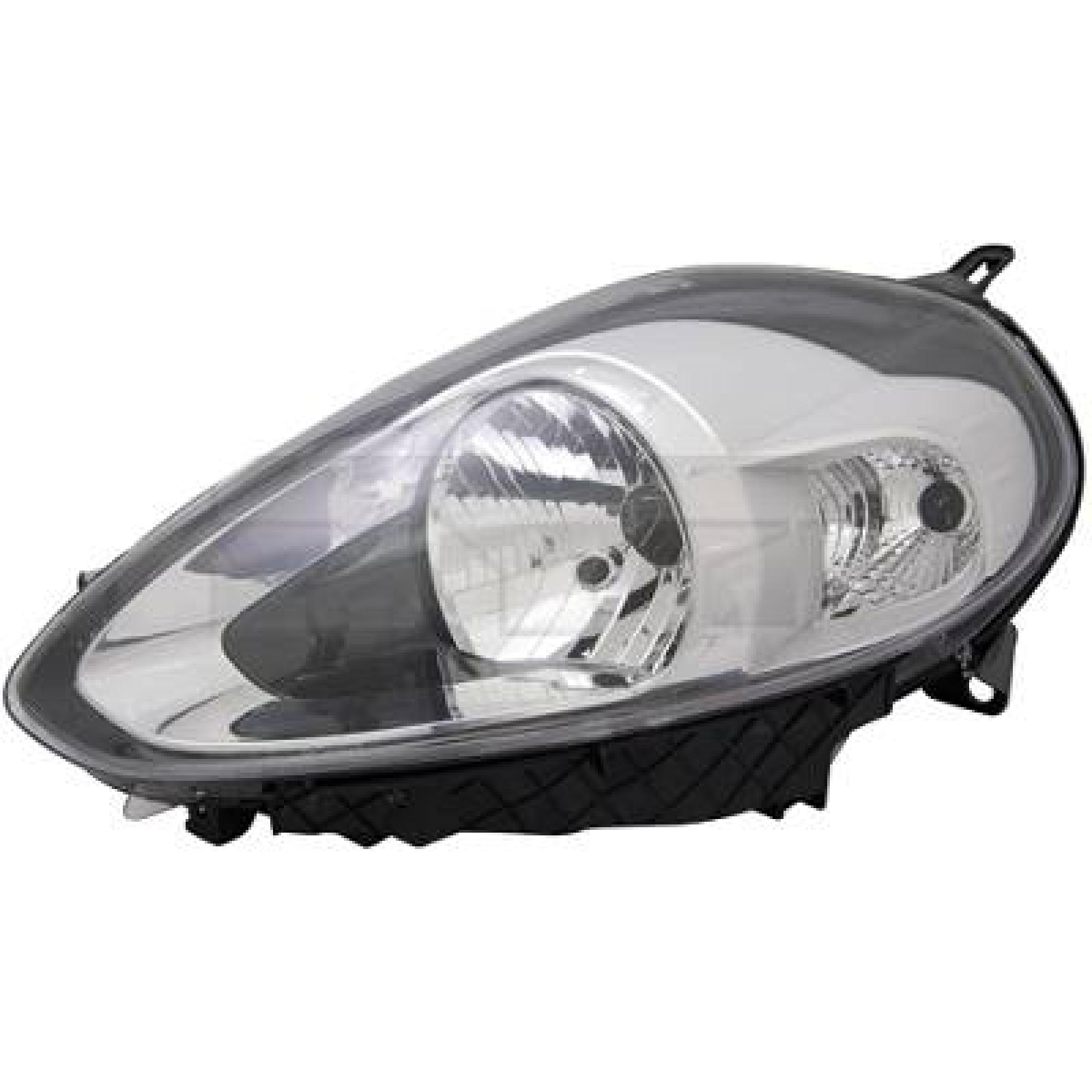 Farol principal Esquerdo para Fiat Punto 12->>