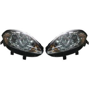 Grupo óptico de farol, farol principal para Fiat Bravo 07->>