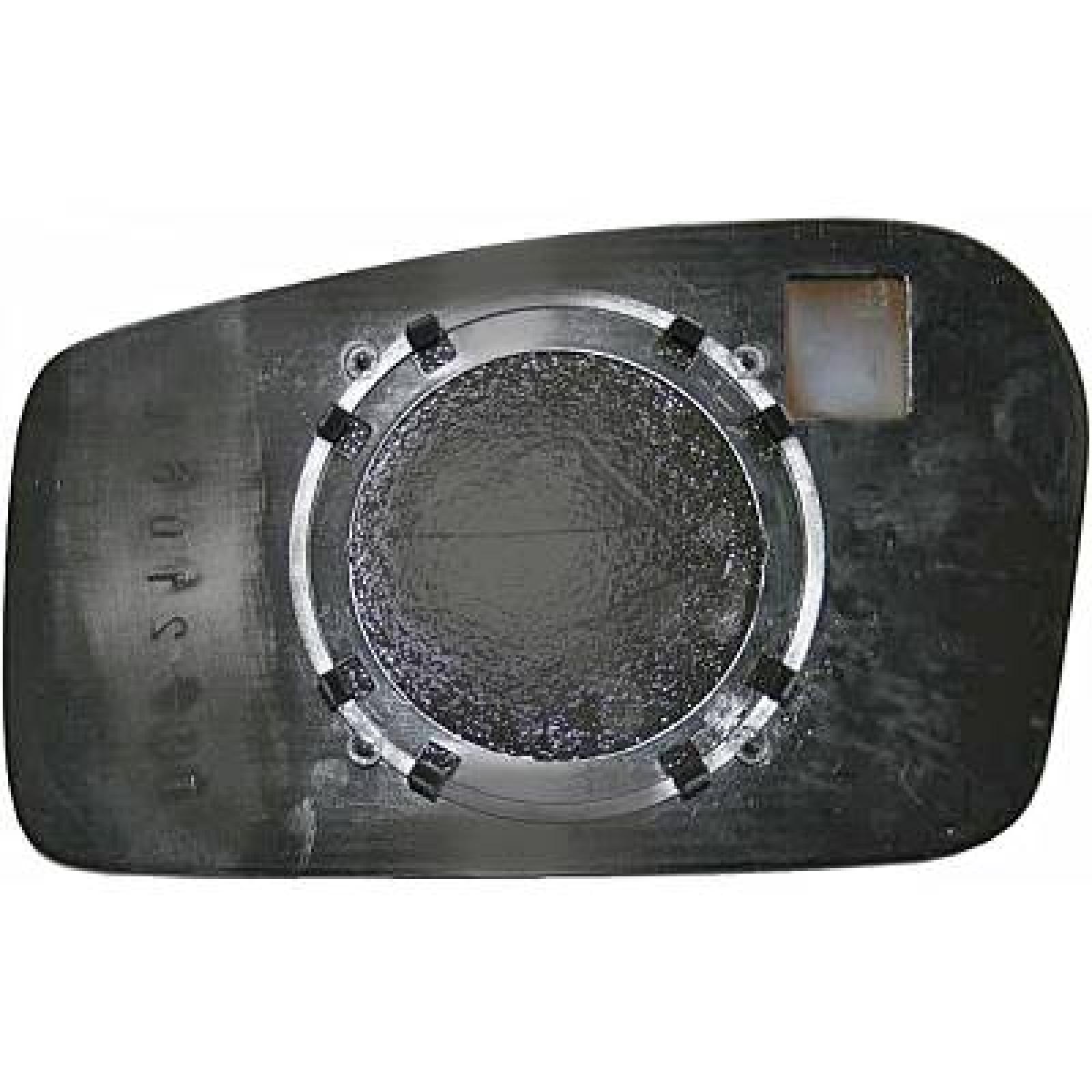 Vidro de espelho, espelho retrovisor exterior Esquerdo para Fiat Ulysse 94-02
