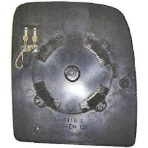 Vidro de espelho, espelho retrovisor exterior Direito para Fiat Scudo 07-16