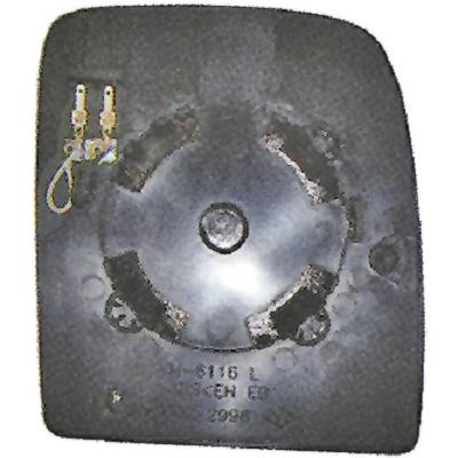 Vidro de espelho, espelho retrovisor exterior Direito para Fiat Scudo 07-16