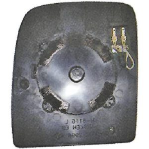 Vidro de espelho, espelho retrovisor exterior Esquerdo para Citroen Jumpy 07->>