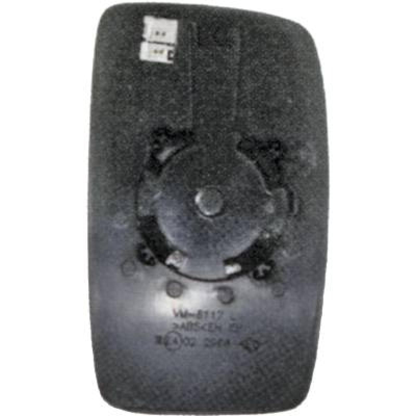 Vidro de espelho, espelho retrovisor exterior Direito para Fiat Scudo 07-16