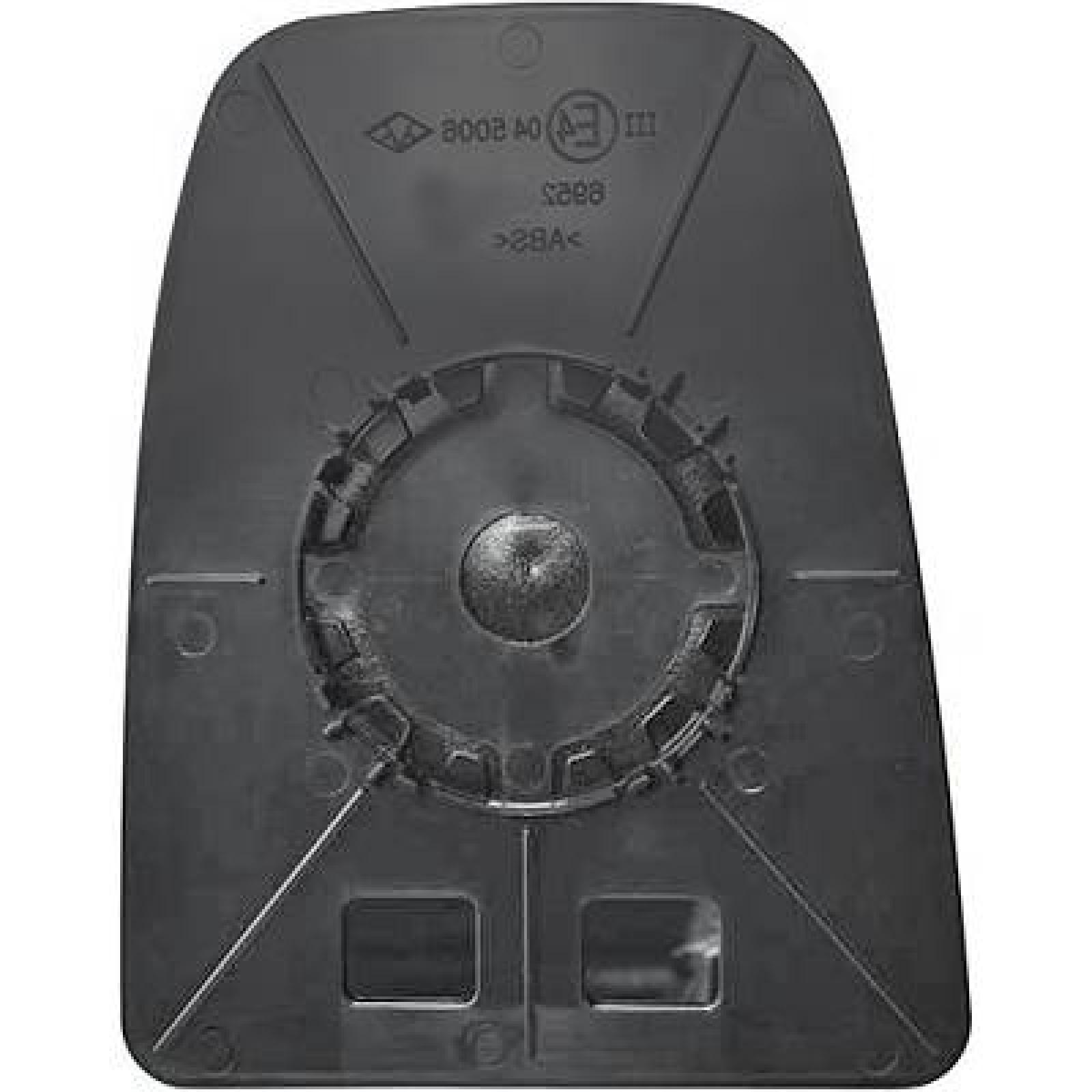 Vidro de espelho, espelho retrovisor exterior Esquerdo para Fiat Iveco Daily VI 20->>