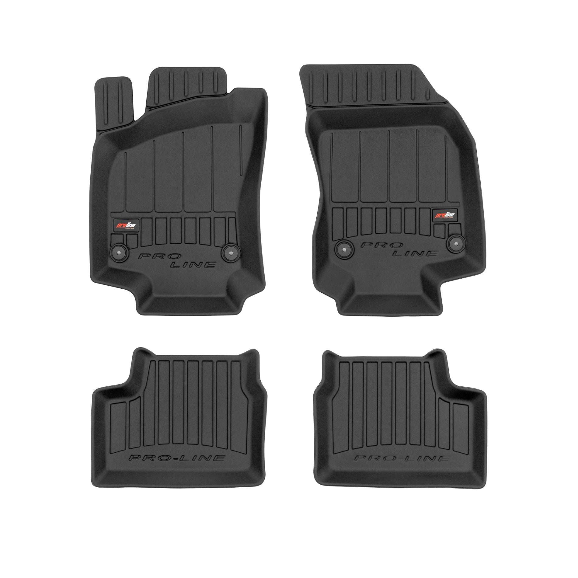 PACK 4 TAPETES BORRACHA PRO-LINE OPEL ASTRA H 2004-2014