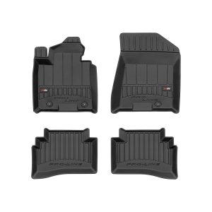 PACK 4 TAPETES BORRACHA PRO-LINE HYUNDAI TUCSON III SUV 2015-2020 SEM TENSOR DE CINTO ATRAS DO BANCO DO CONDUTOR