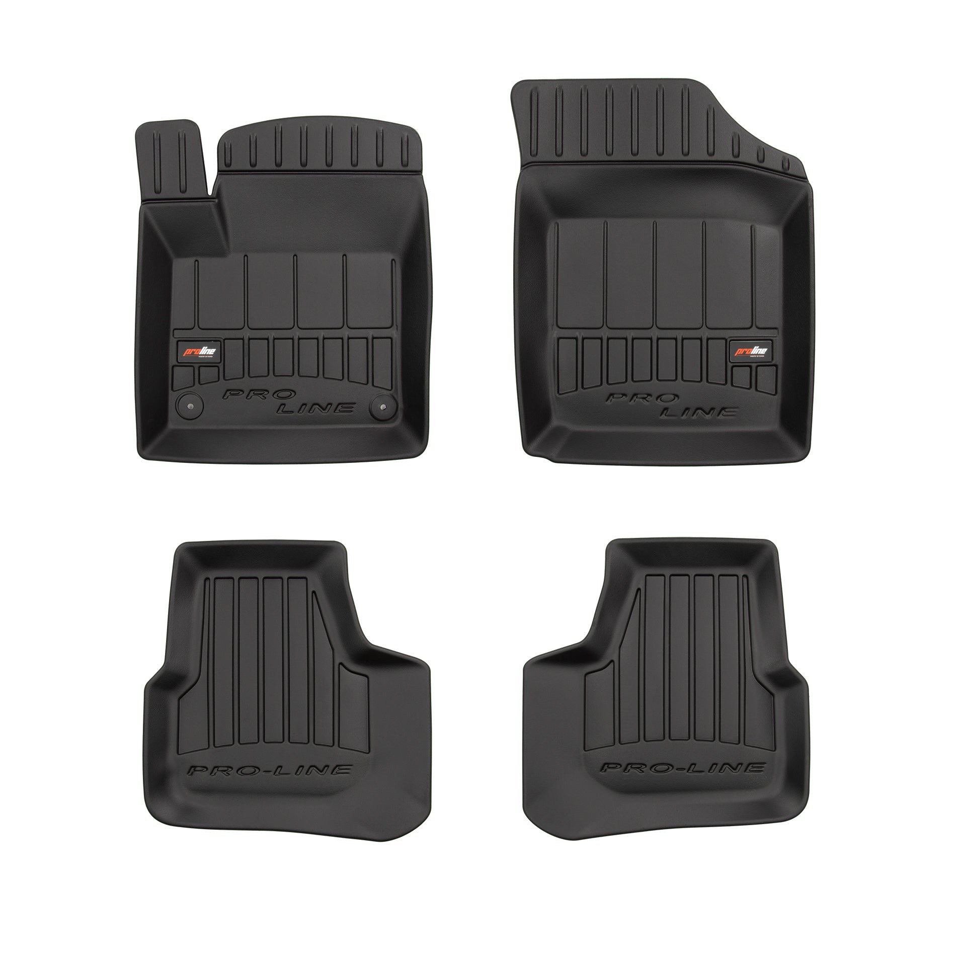 PACK 4 TAPETES BORRACHA PRO-LINE SEAT MII 2011-2019