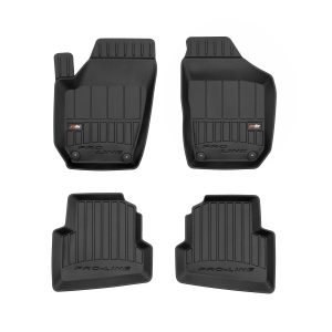PACK 4 TAPETES BORRACHA PRO-LINE SKODA FABIA II 2006-2014