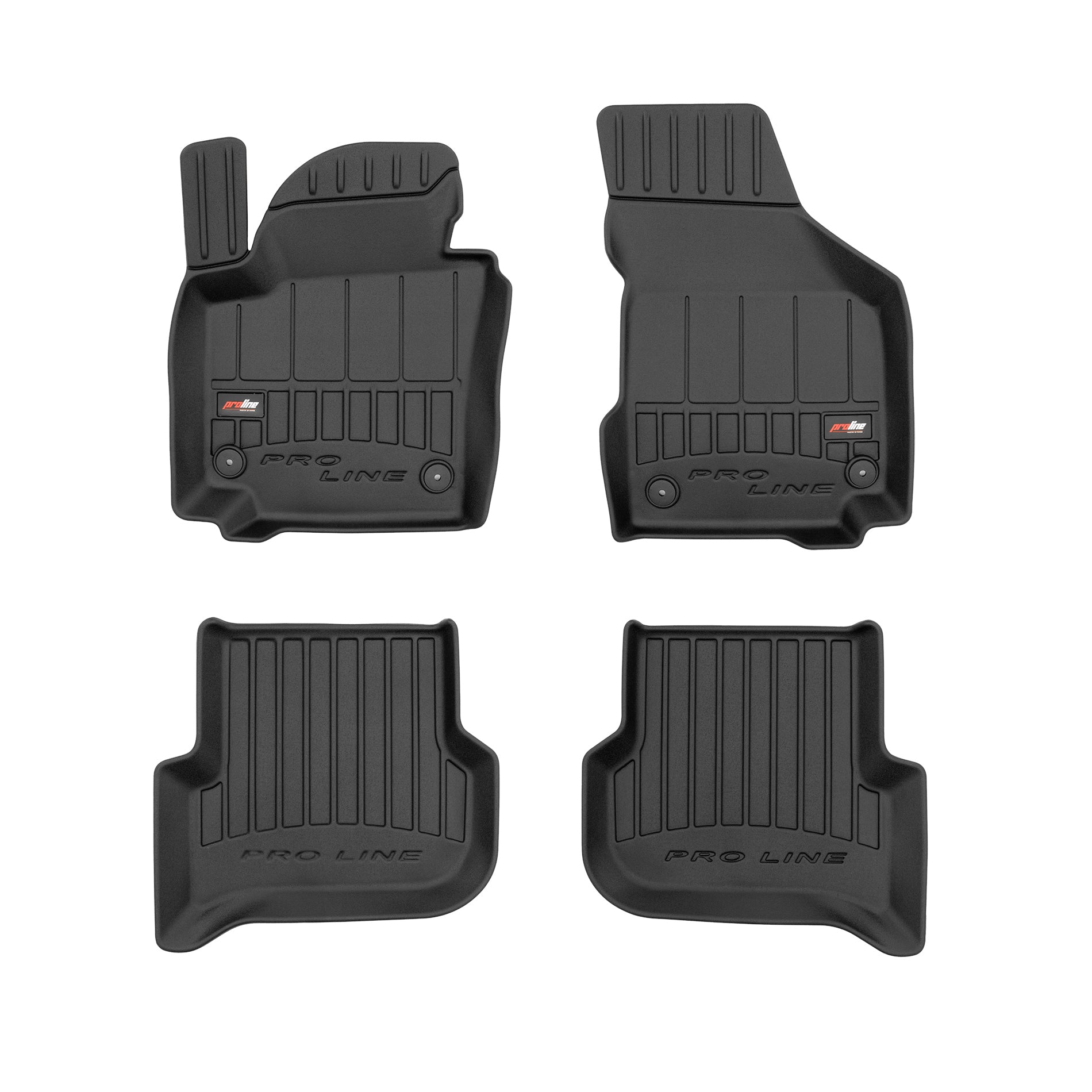 PACK 4 TAPETES BORRACHA PRO-LINE SEAT ALTEA 2004-2015