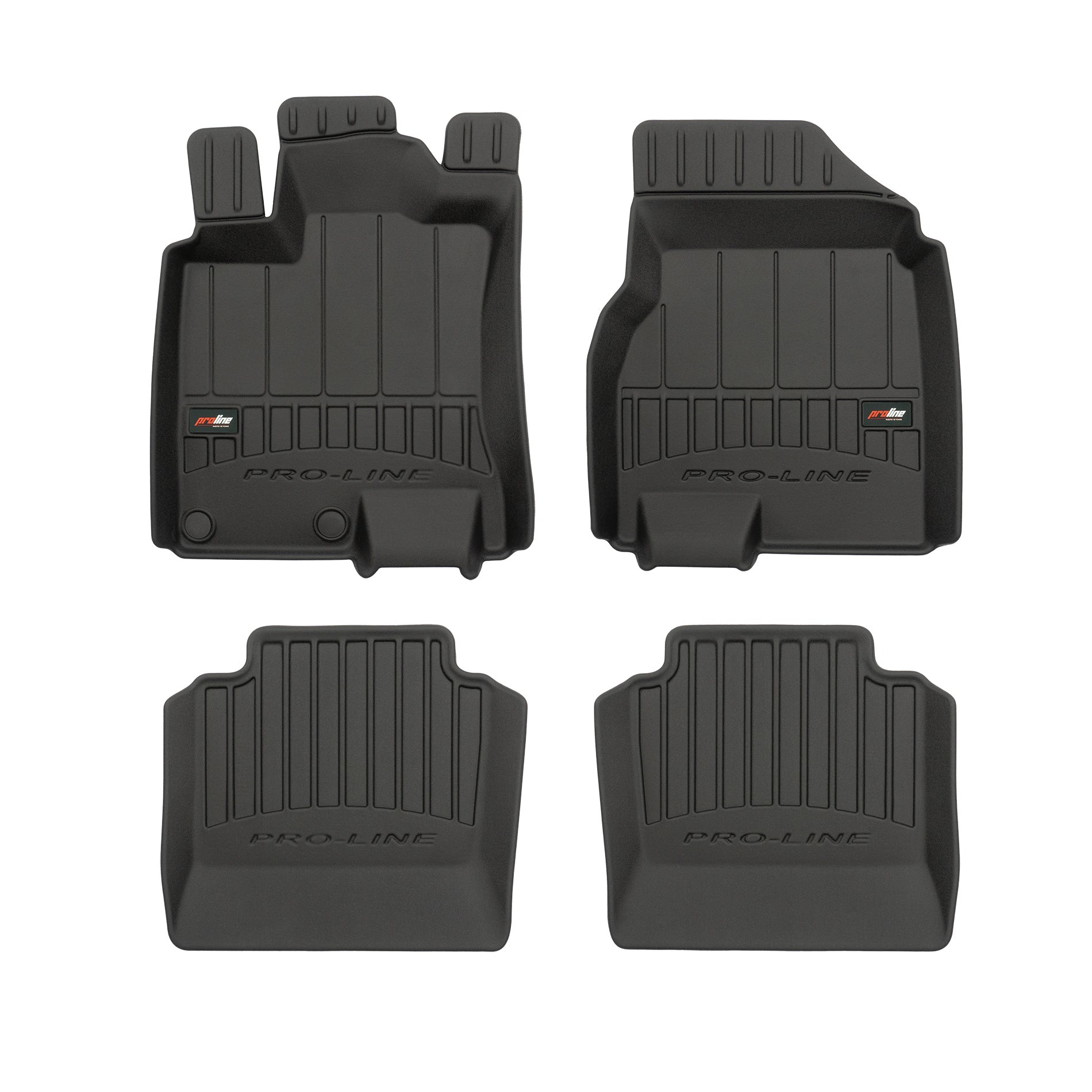PACK 4 TAPETES BORRACHA PRO-LINE NISSAN QASHQAI I CROSSOVER 2006-2013 +2