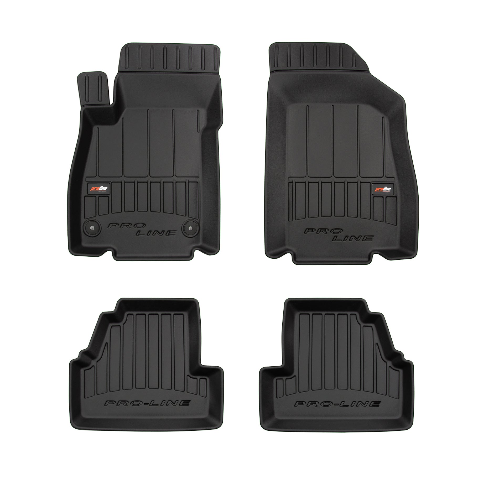 PACK 4 TAPETES BORRACHA PRO-LINE OPEL MOKKA A 2012-2019