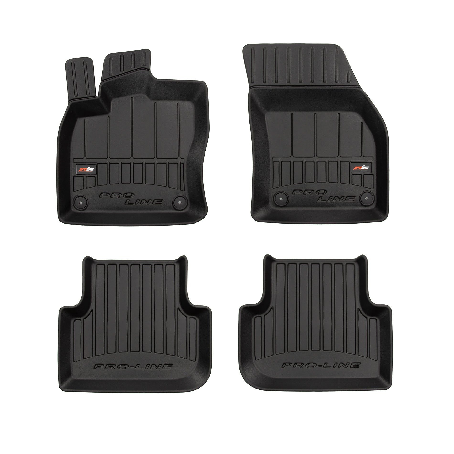 PACK 4 TAPETES BORRACHA PRO-LINE VOLKSWAGEN TIGUAN II 2016-2024