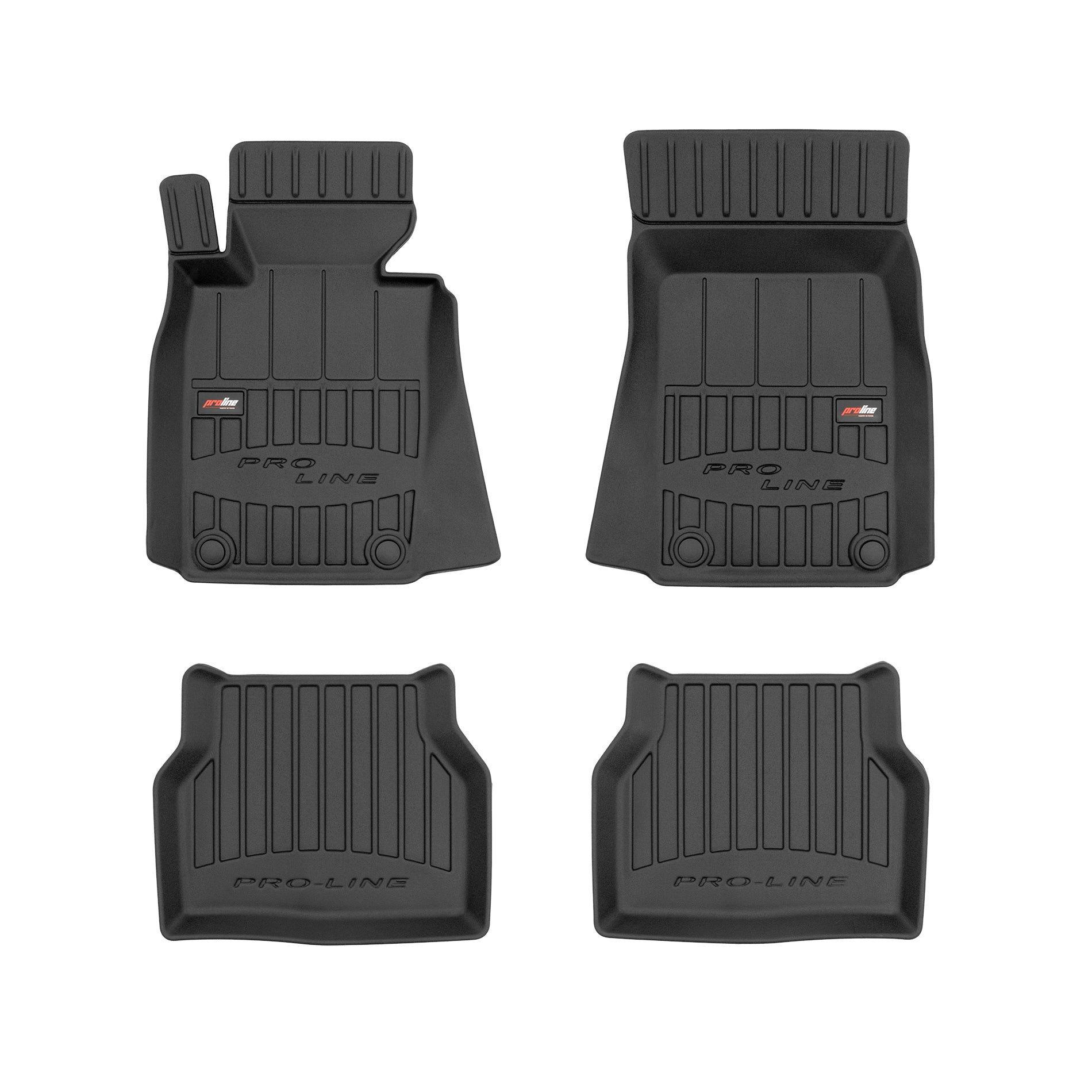 PACK 4 TAPETES BORRACHA PRO-LINE BMW 5 SERIES E39 1995-2003