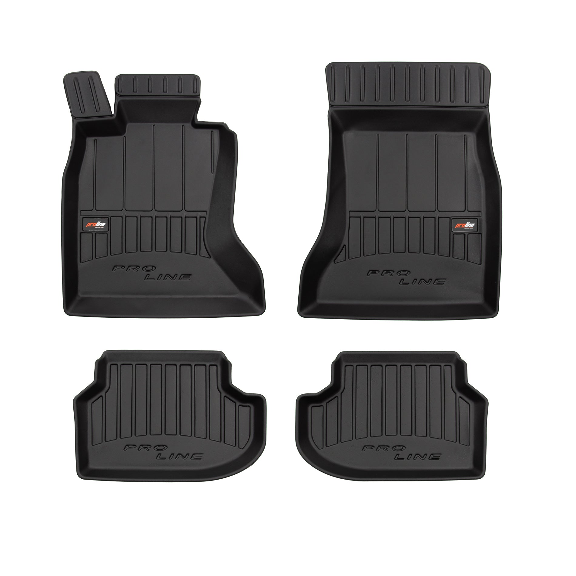 PACK 4 TAPETES BORRACHA PRO-LINE BMW 5 SERIES F10 2013-2017 XDRIVE POS-FACELIFT
