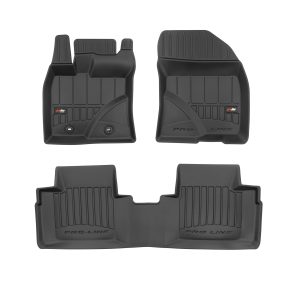 PACK 3 TAPETES BORRACHA PRO-LINE TOYOTA AVENSIS III 2009-2018