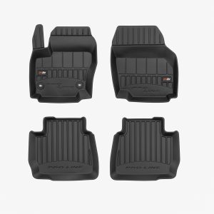 PACK 4 TAPETES BORRACHA PRO-LINE FORD MONDEO IV 2007-2014 DISTANCIA ENTRE CLIPS 25,5 CM